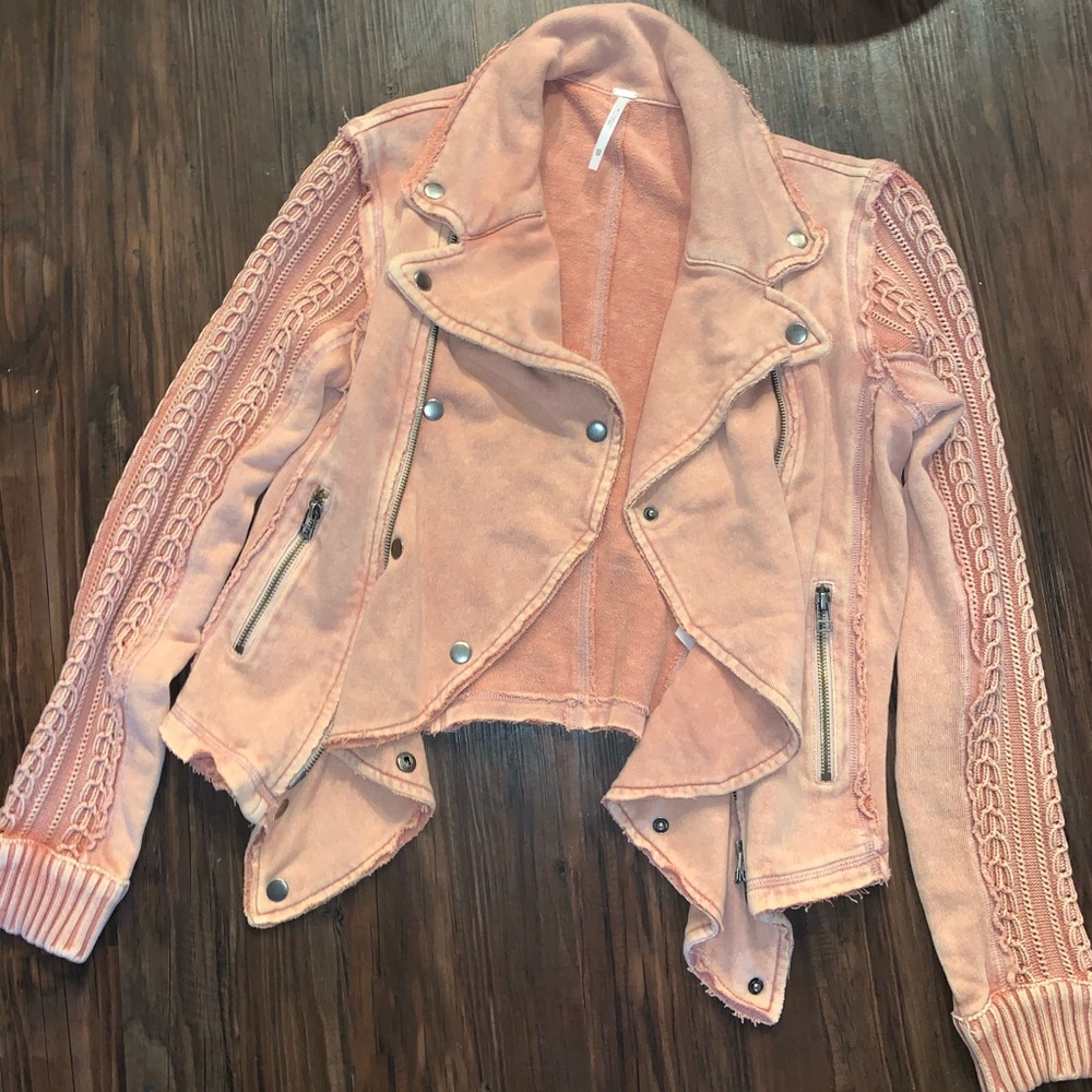 Free People Pink Jacket